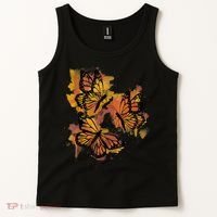 Monarch Butterfly Colourful Butterfly Tank Top thumb 2