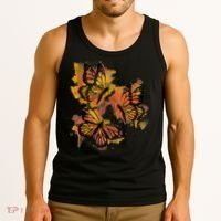 Monarch Butterfly Colourful Butterfly Tank Top thumb 3