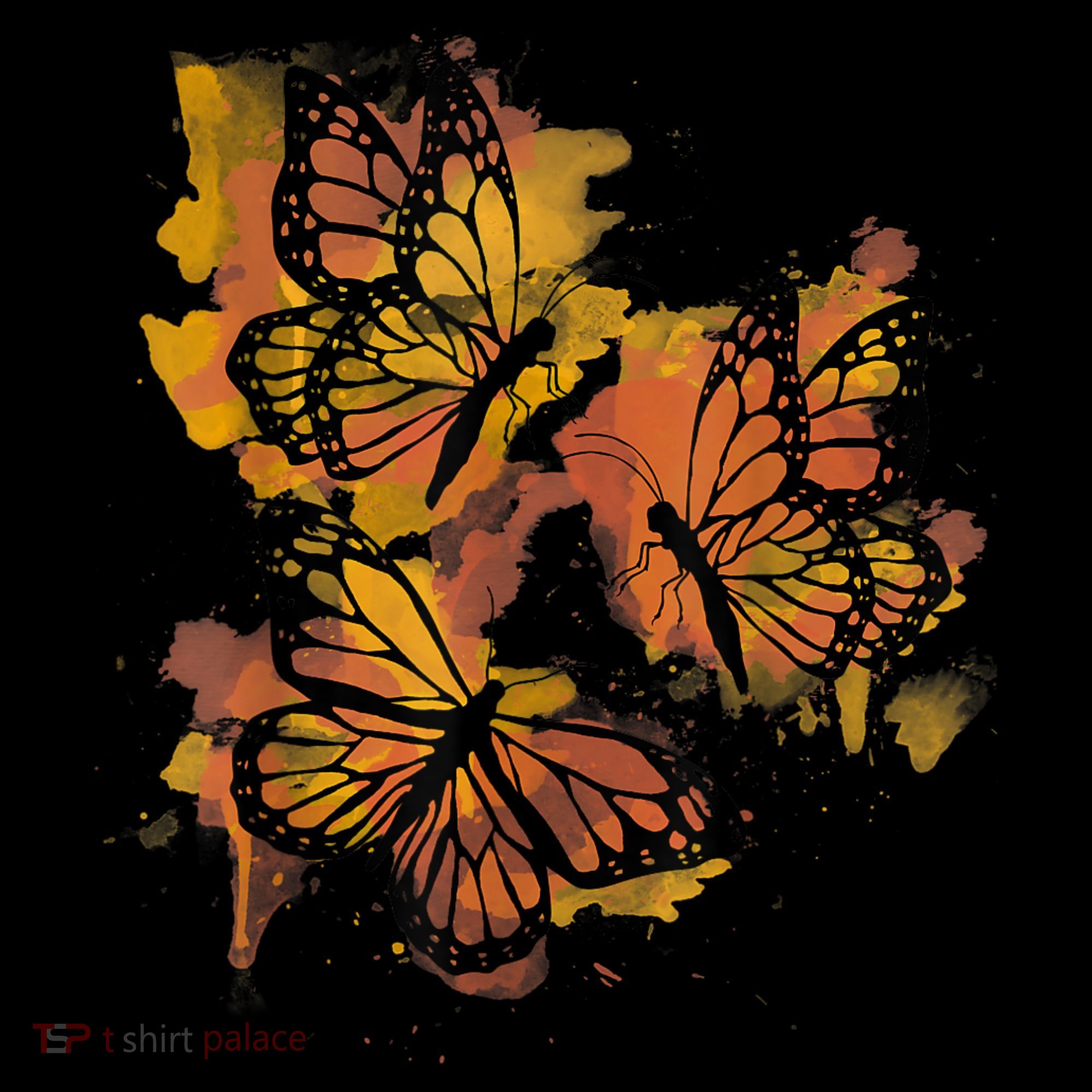 Monarch Butterfly Colourful Butterfly Tank Top
