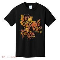 Monarch Butterfly Colourful Butterfly Kids T-Shirt thumb 0