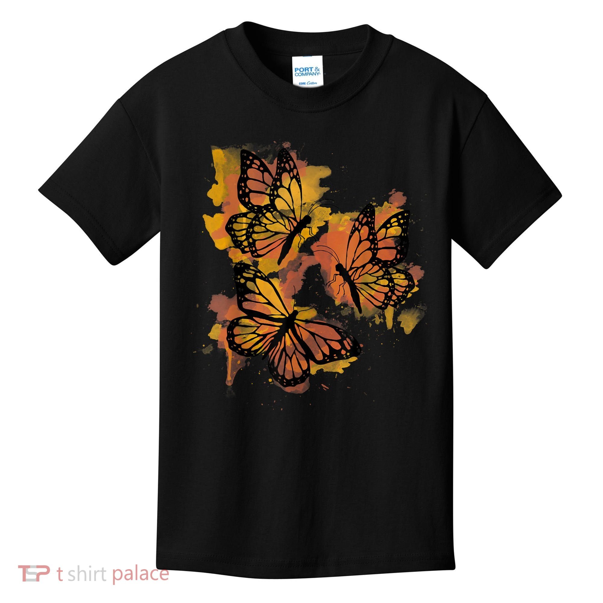 Monarch Butterfly Colourful Butterfly Kids T-Shirt