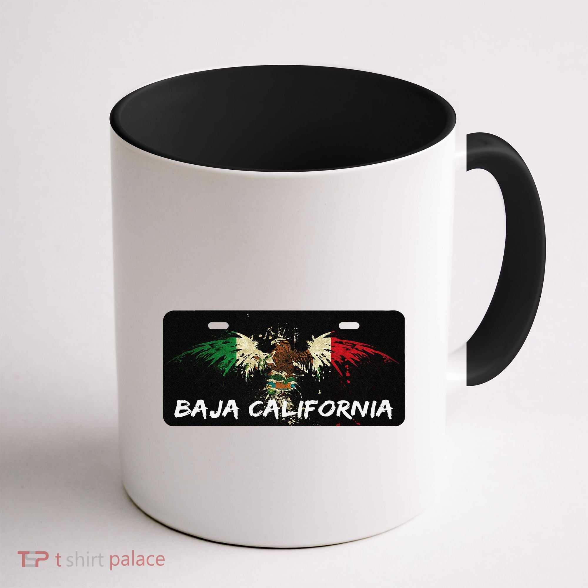 Mexicali Baja California Mexico License Plate Aesthetic Coffee Mug
