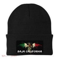 Mexicali Baja California Mexico License Plate Aesthetic Beanie thumb 0