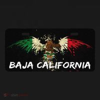 Mexicali Baja California Mexico License Plate Aesthetic Women's Hoodie thumb 2