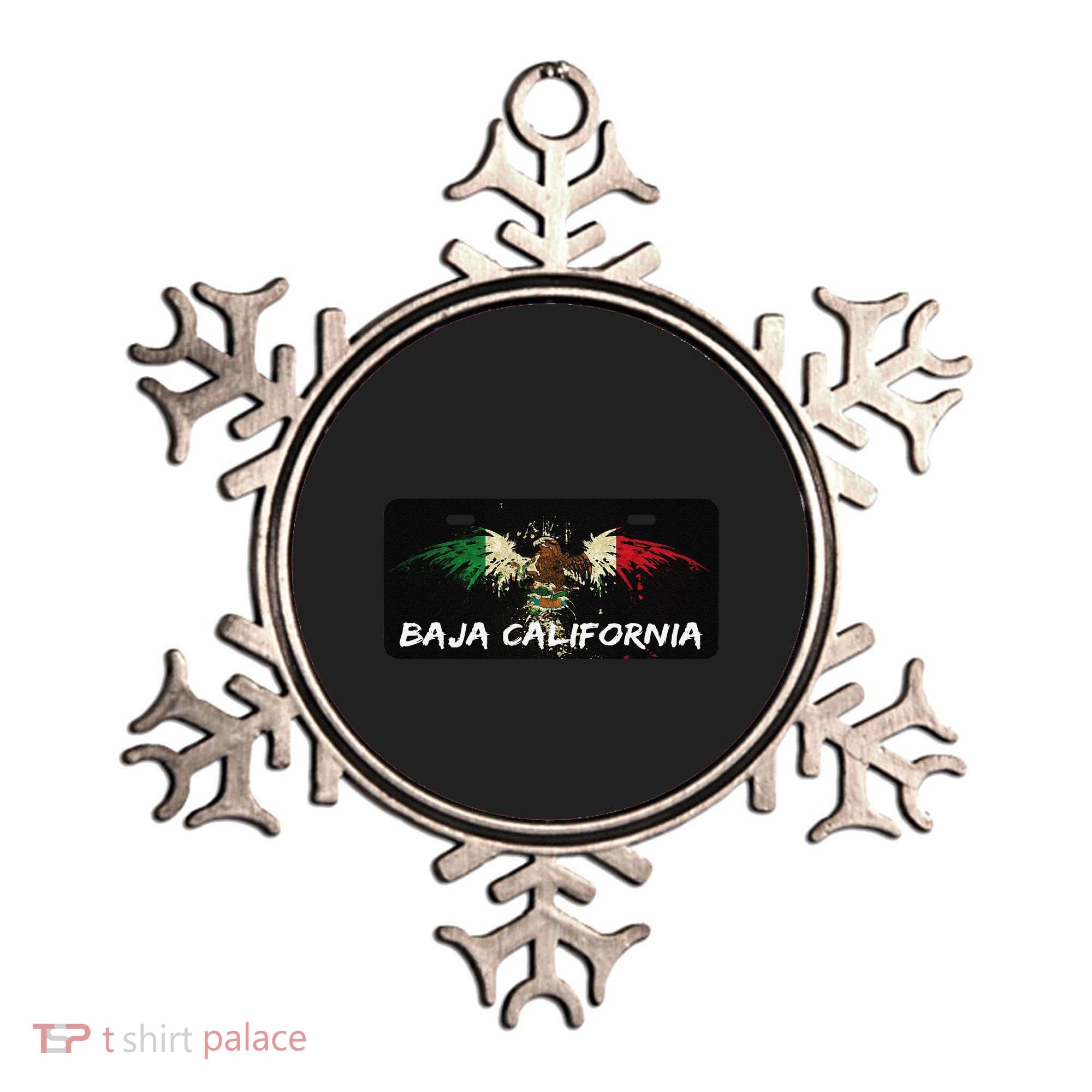 Mexicali Baja California Mexico License Plate Aesthetic Ornament