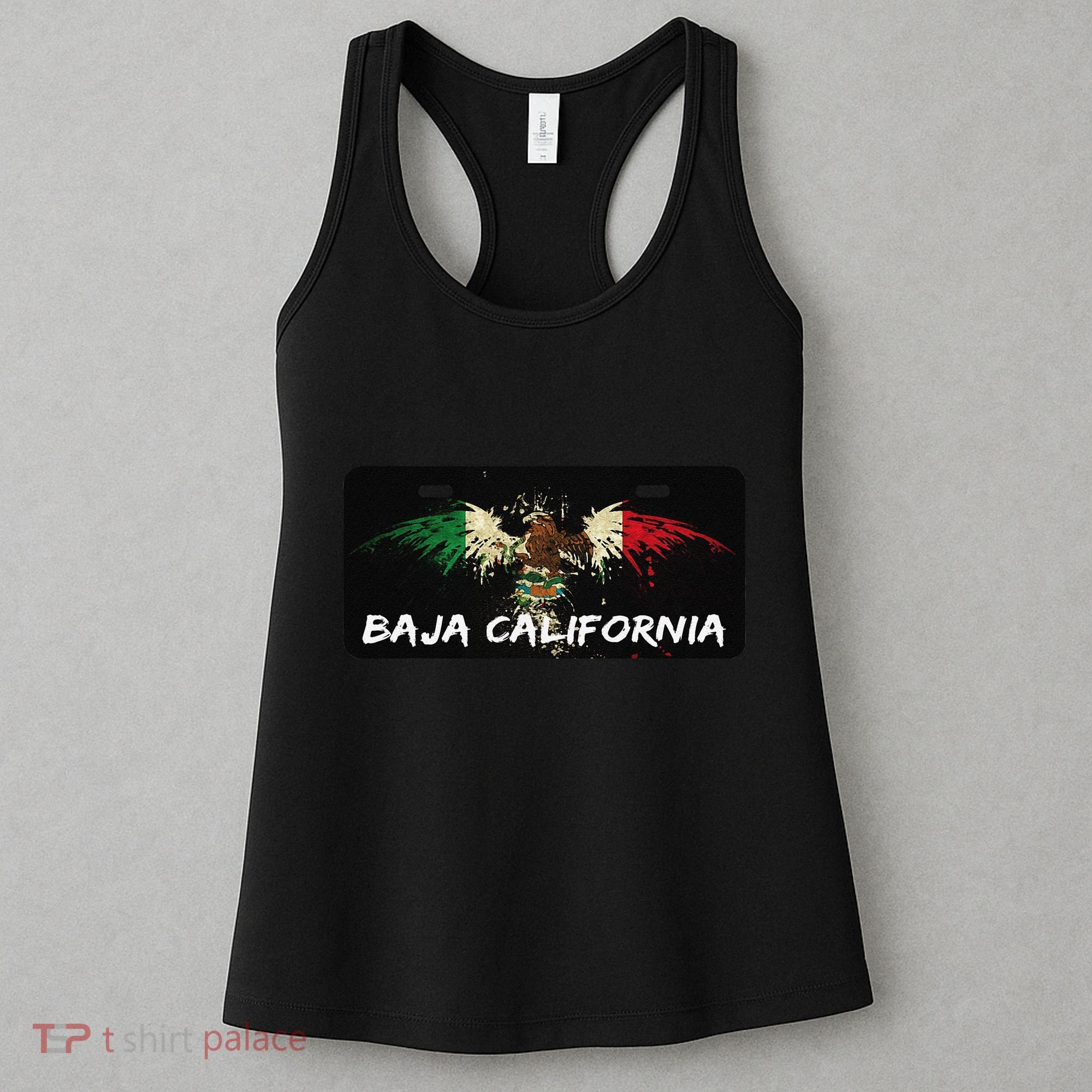 Mexicali Baja California Mexico License Plate Aesthetic Women's Tank Top