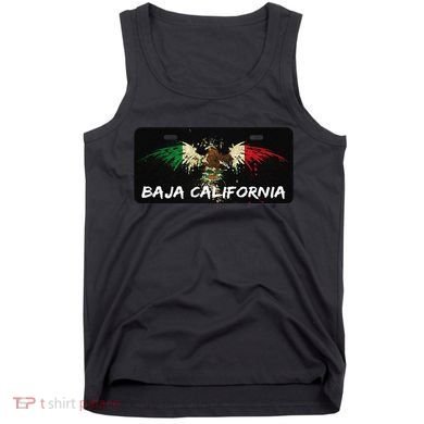 Mexicali Baja California Mexico License Plate Aesthetic Tank Top