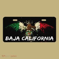 Mexicali Baja California Mexico License Plate Aesthetic Sweatshirt thumb 2