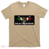 Mexicali Baja California Mexico License Plate Aesthetic T-Shirt thumb 0