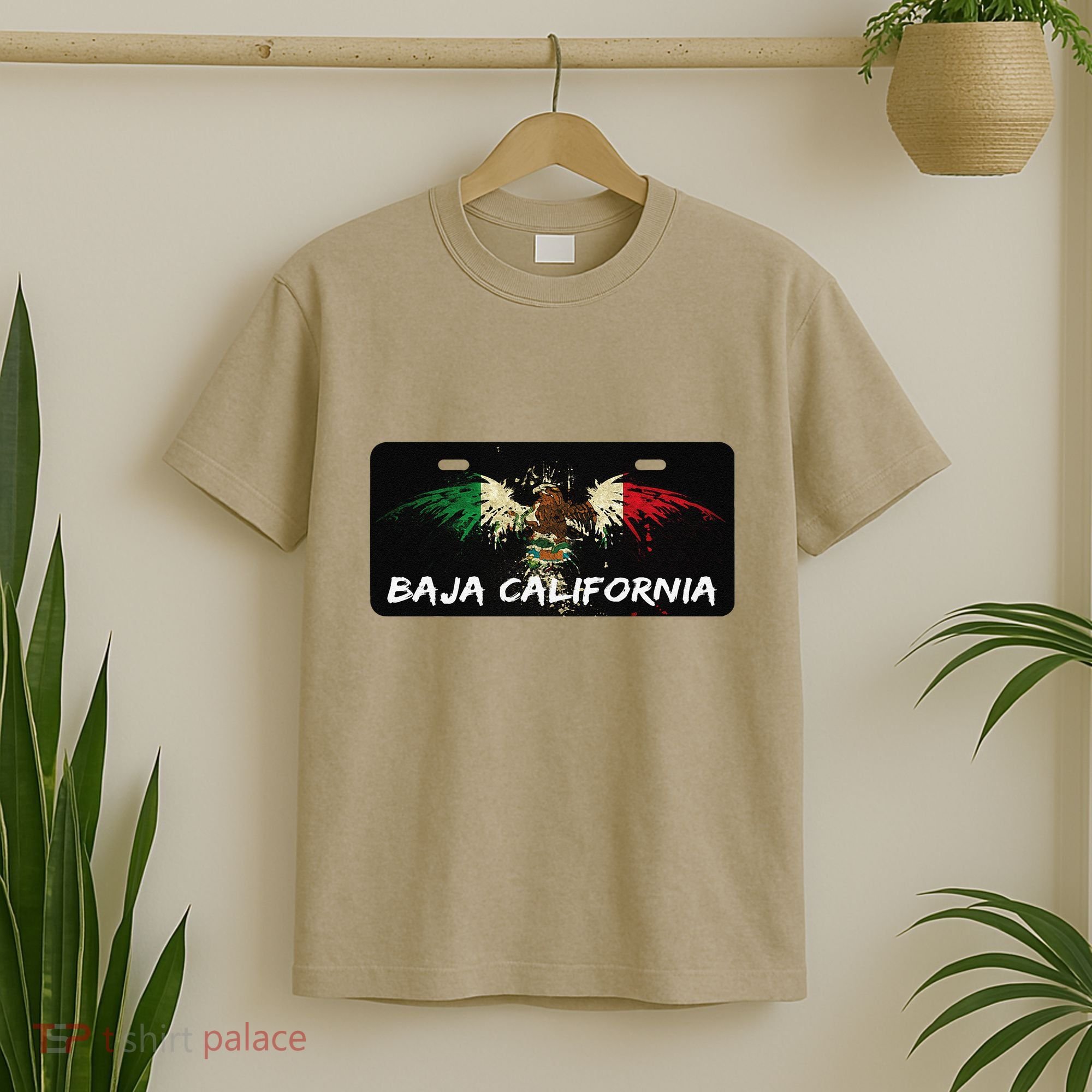Mexicali Baja California Mexico License Plate Aesthetic T-Shirt