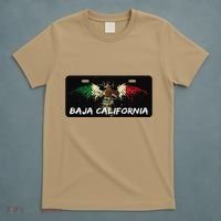 Mexicali Baja California Mexico License Plate Aesthetic T-Shirt thumb 5