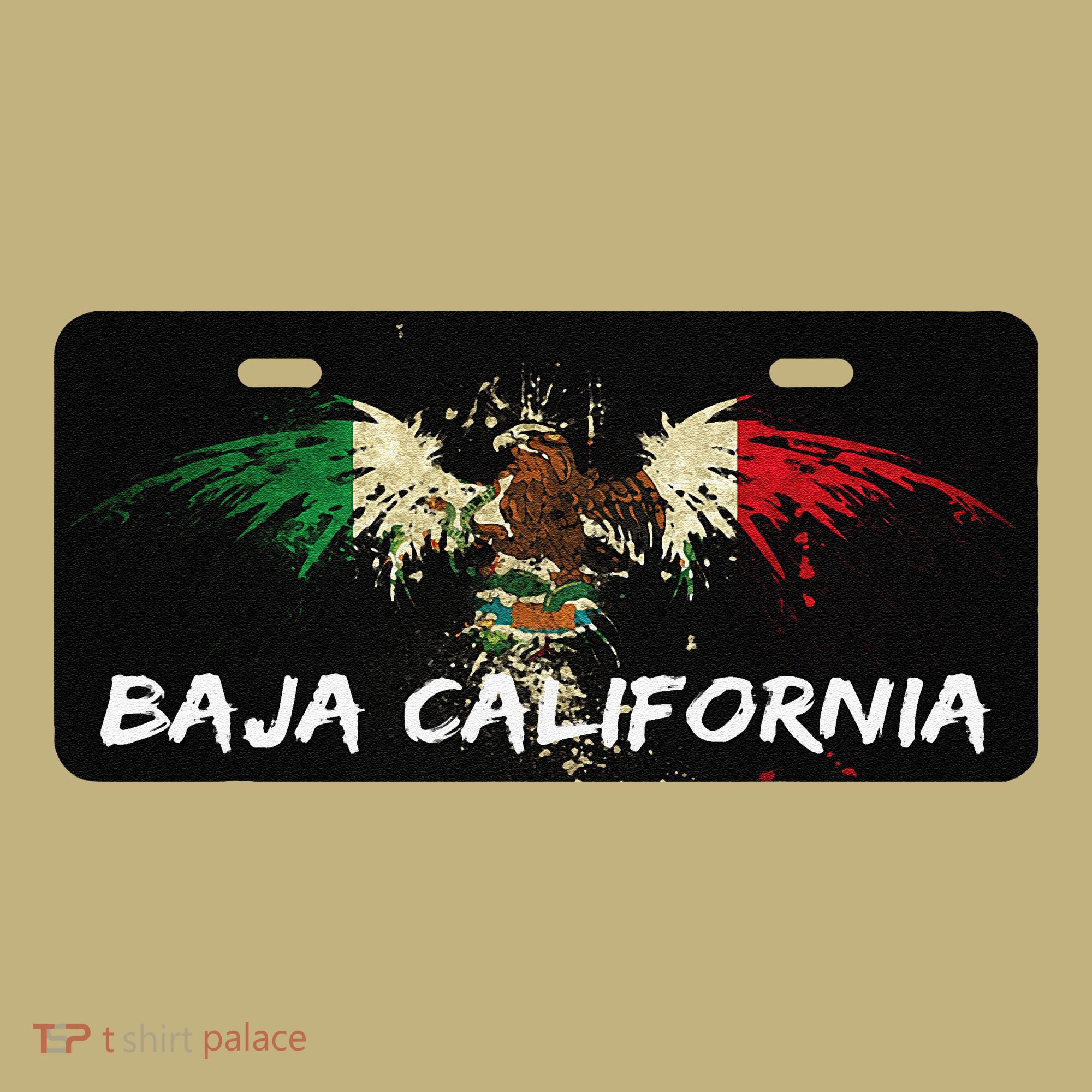 Mexicali Baja California Mexico License Plate Aesthetic T-Shirt