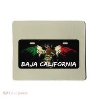 Mexicali Baja California Mexico License Plate Aesthetic Mousepad thumb 0