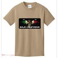 Mexicali Baja California Mexico License Plate Aesthetic Kids T-Shirt thumb 0