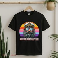 Motor Boat Captain Funny T-Shirt thumb 2
