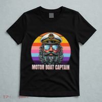 Motor Boat Captain Funny T-Shirt thumb 5