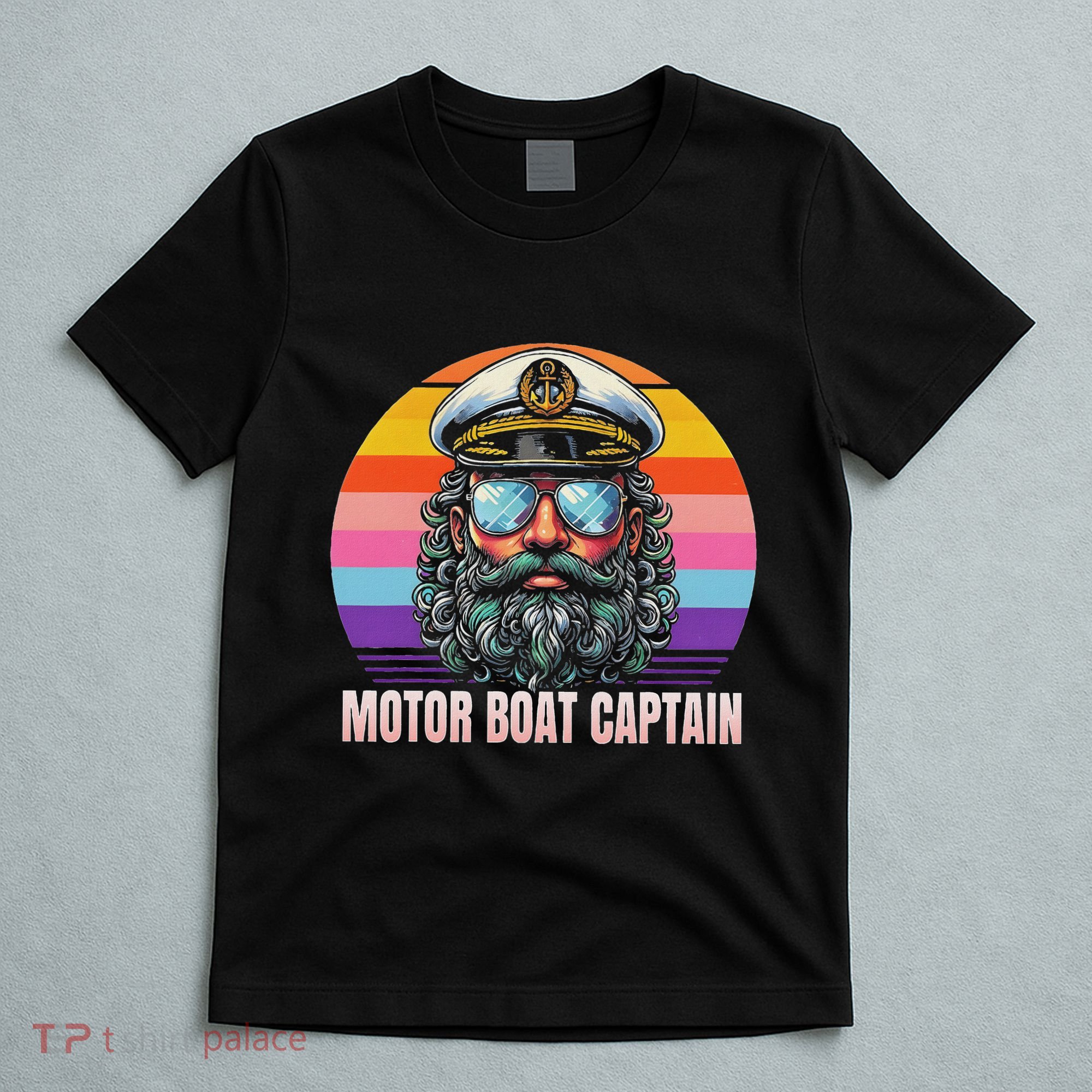 Motor Boat Captain Funny T-Shirt