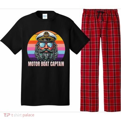 Motor Boat Captain Funny Pajama Set