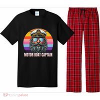 Motor Boat Captain Funny Pajama Set thumb 0