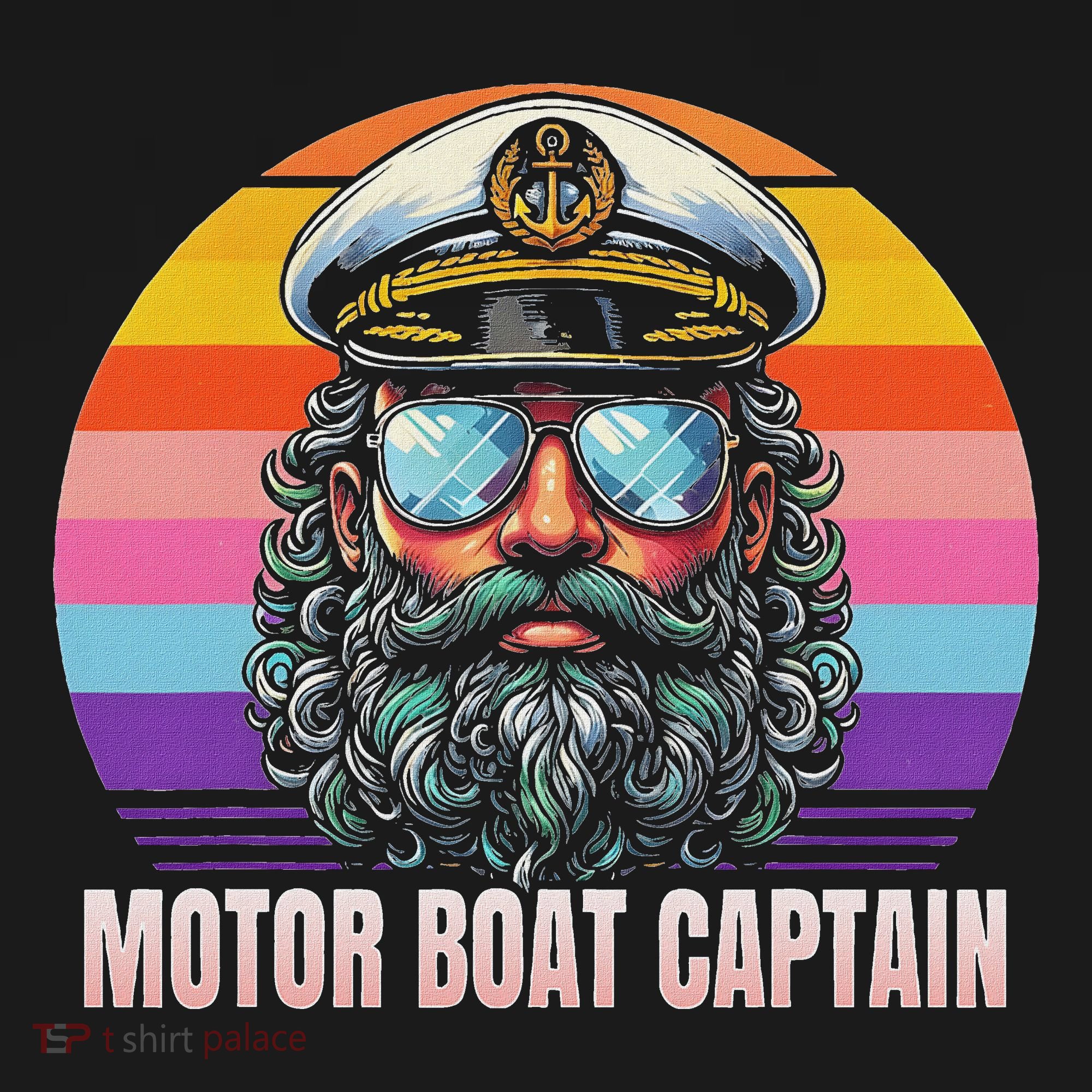 Motor Boat Captain Funny Pajama Set