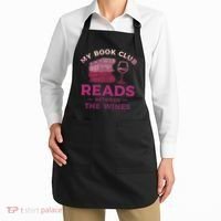 My Book Club Reads Between The Wines Wine Drinking Apron thumb 2