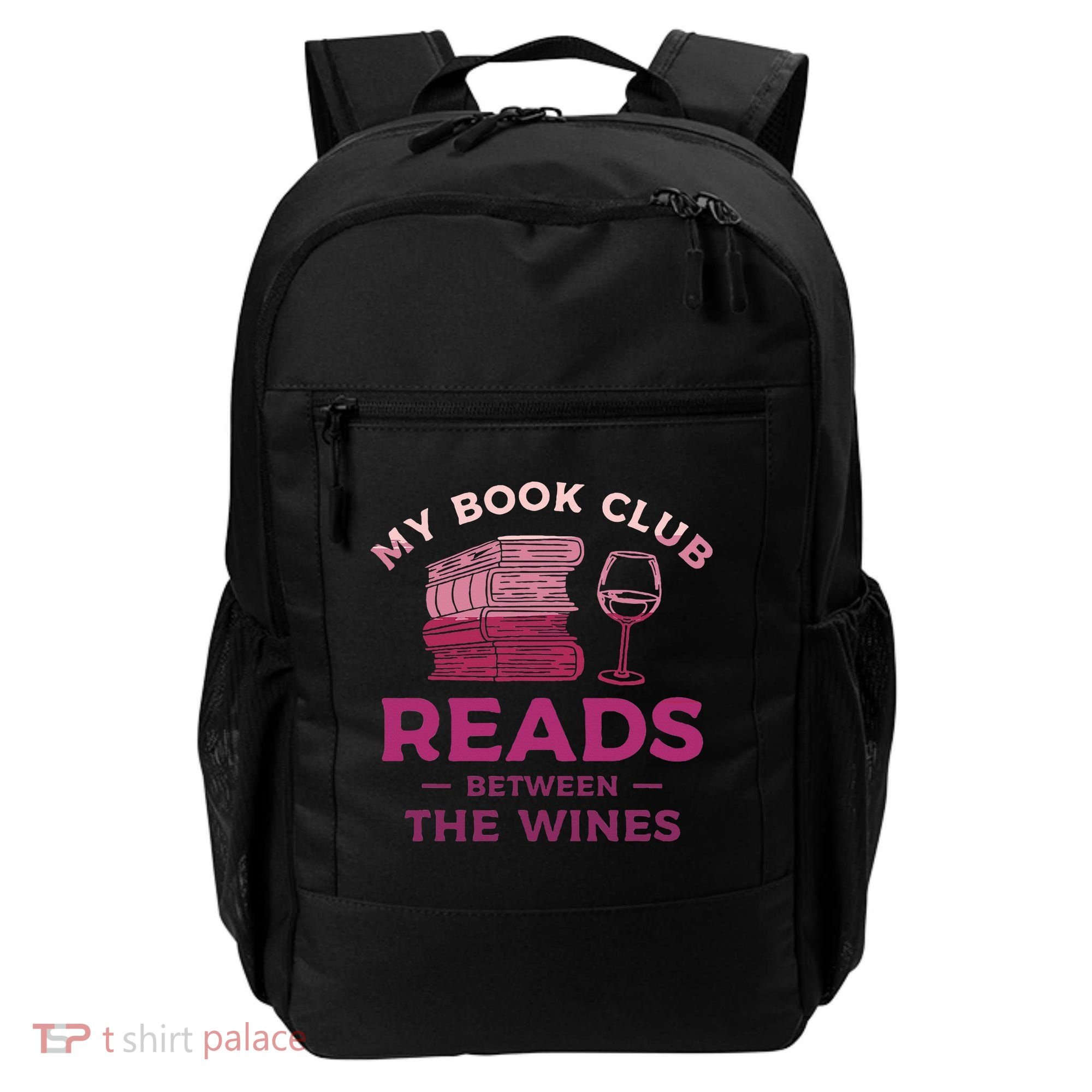 My Book Club Reads Between The Wines Wine Drinking Backpack