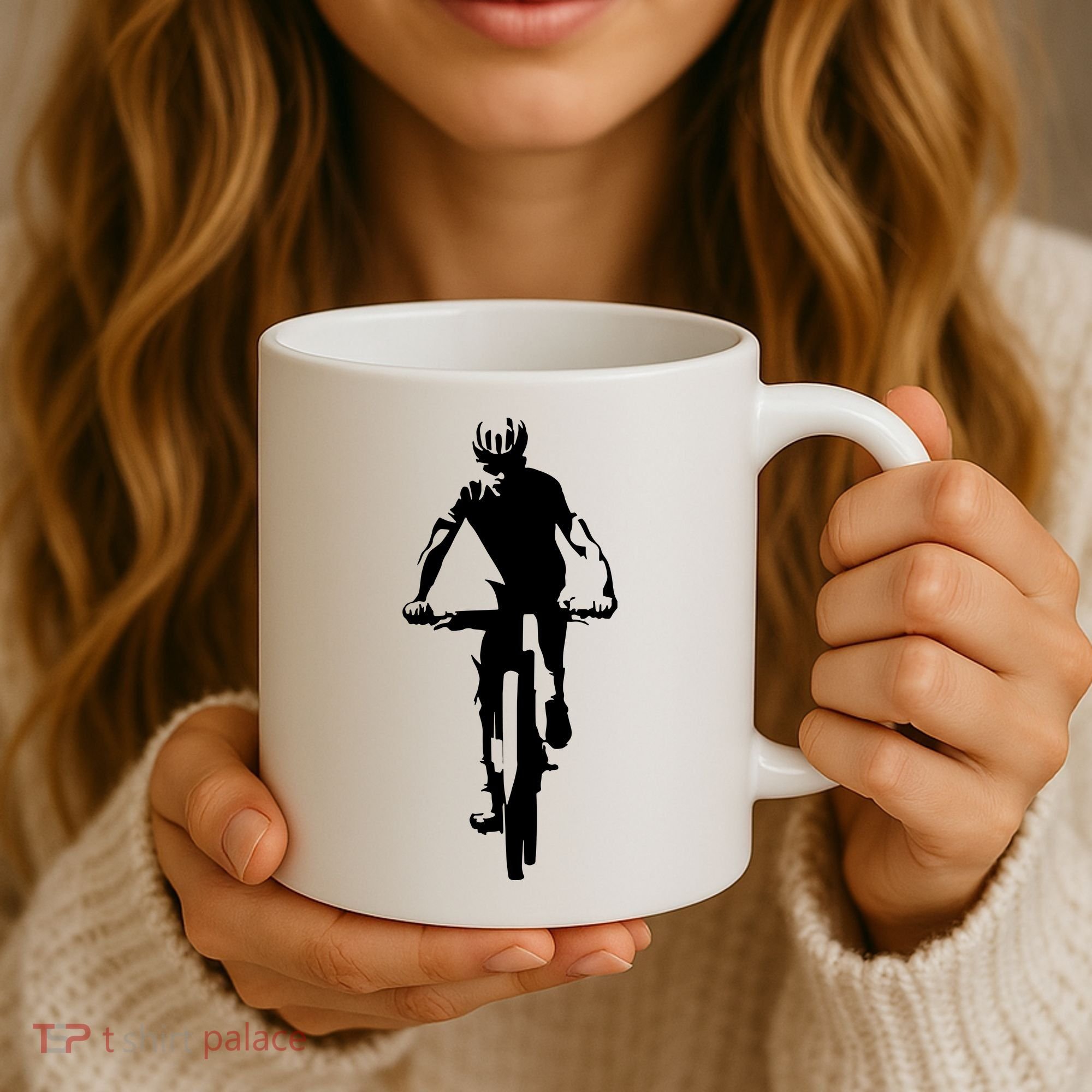 Mountain Bike Cycling Coffee Mug