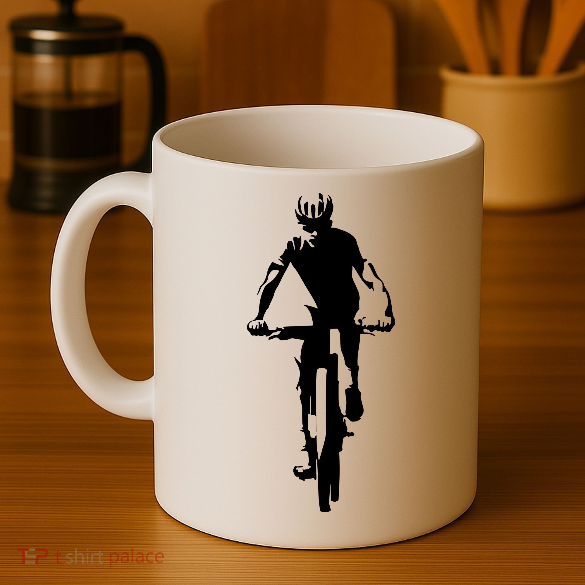 Mountain Bike Cycling Coffee Mug