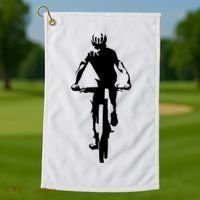 Mountain Bike Cycling Golf Towel thumb 1