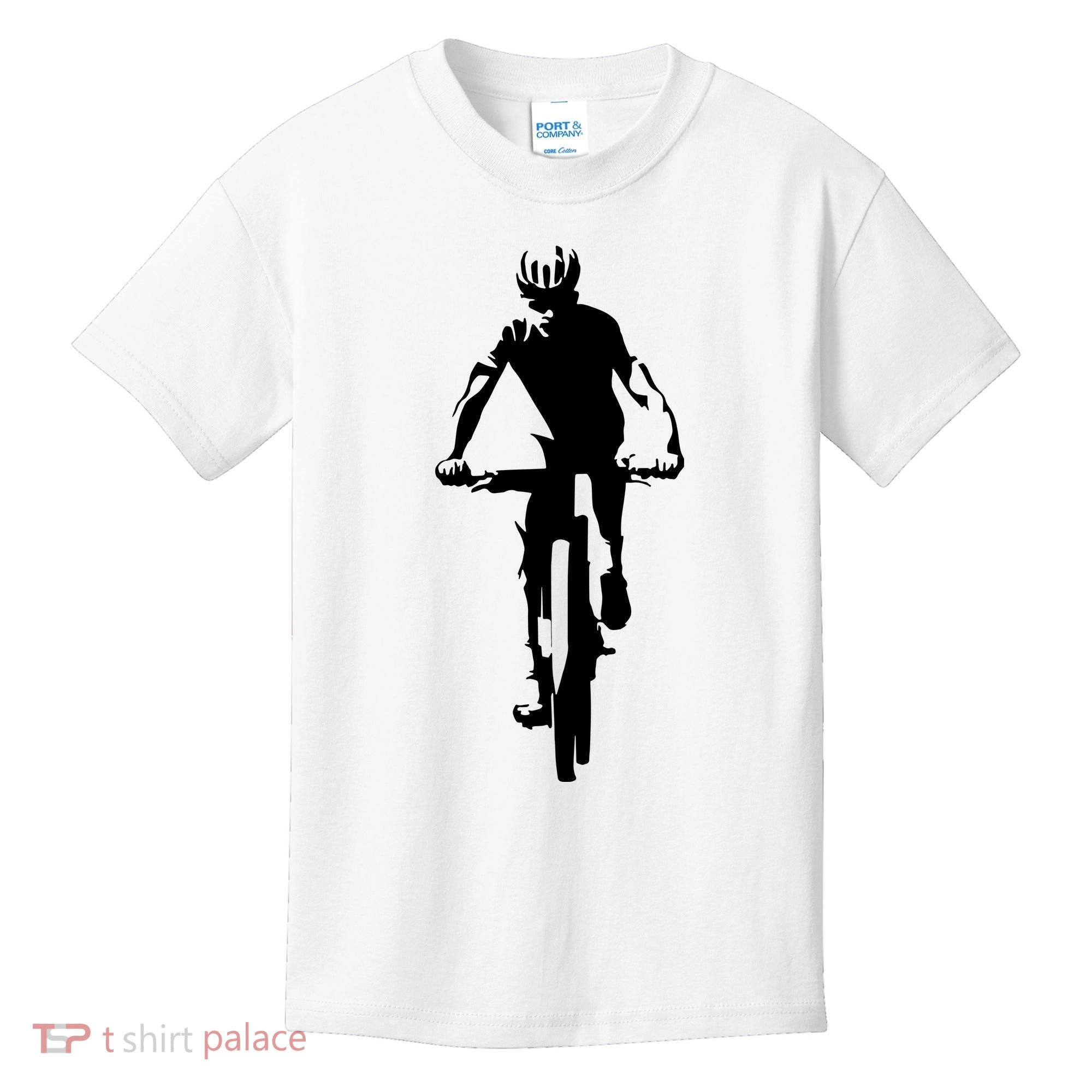 Mountain Bike Cycling Kids T-Shirt