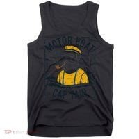 Motor Boat Captain Women Chummy Pontoon Boating Tank Top thumb 0
