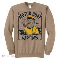 Motor Boat Captain Women Chummy Pontoon Boating Sweatshirt thumb 0