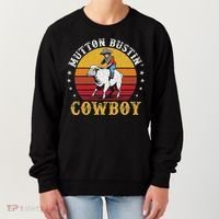 Mutton Busting Cowboy Riding Mutton Buster Rodeo Women's Sweatshirt thumb 0
