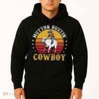 Mutton Busting Cowboy Riding Mutton Buster Rodeo Hoodie thumb 2