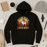 Mutton Busting Cowboy Riding Mutton Buster Rodeo Hoodie thumb 3