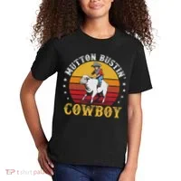 Mutton Busting Cowboy Riding Mutton Buster Rodeo Kids T-Shirt thumb 2