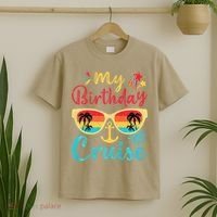 My Birthday Cruise Vintage Lovers Cruising T-Shirt thumb 2