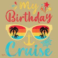 My Birthday Cruise Vintage Lovers Cruising T-Shirt thumb 7