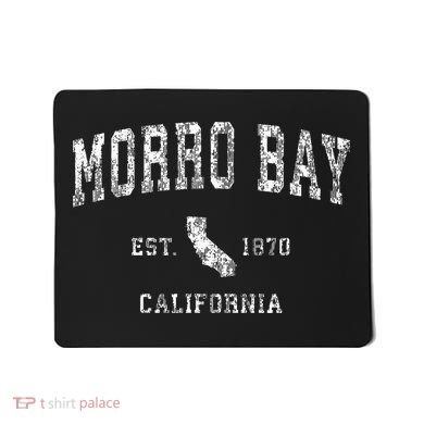 Morro Bay California Ca Vintage Mousepad