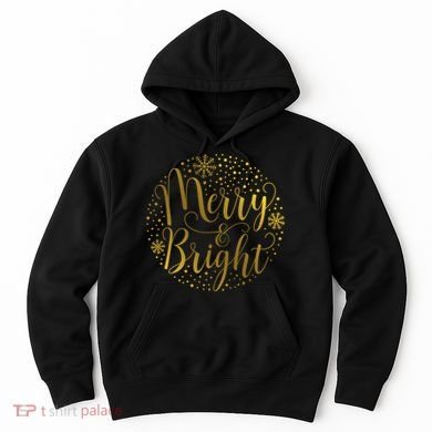 Merry & Bright Christmas Patterns Hoodie