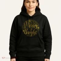 Merry & Bright Christmas Patterns Hoodie thumb 5