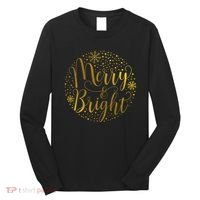 Merry & Bright Christmas Patterns Long Sleeve Shirt thumb 0