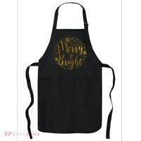 Merry & Bright Christmas Patterns Apron thumb 0