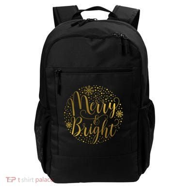 Merry & Bright Christmas Patterns Backpack