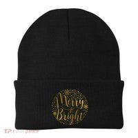 Merry & Bright Christmas Patterns Beanie thumb 0
