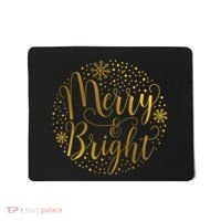 Merry & Bright Christmas Patterns Mousepad thumb 0