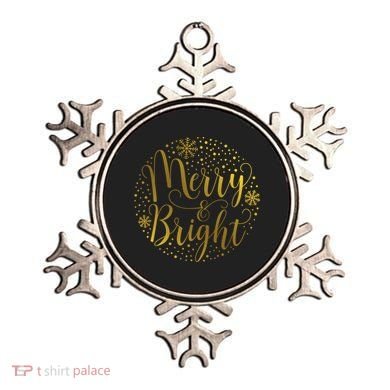 Merry & Bright Christmas Patterns Ornament