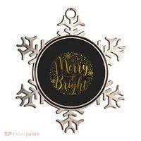 Merry & Bright Christmas Patterns Ornament thumb 0