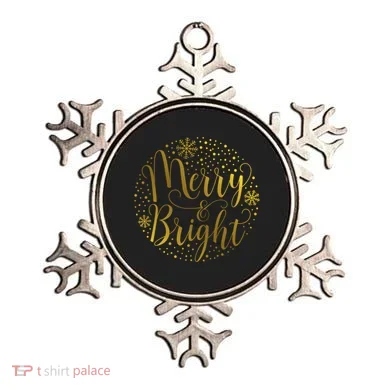 Merry & Bright Christmas Patterns Ornament