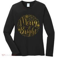 Merry & Bright Christmas Patterns Women's Long Sleeve Shirt thumb 0